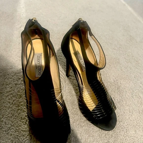 Jimmy Choo | Shoes | Jimmy Choo Taste Wire Suede T Strap  display picture 1
